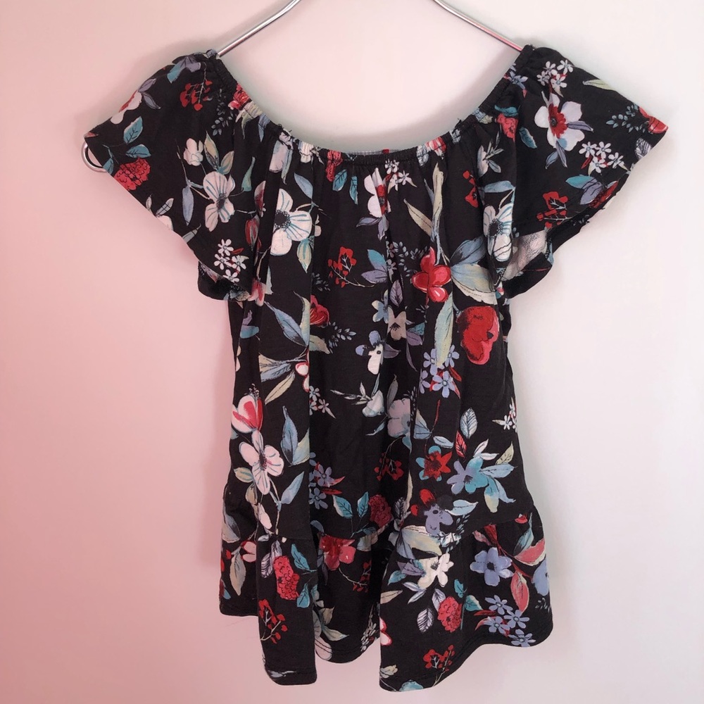 Cotton off shoulder summer top
